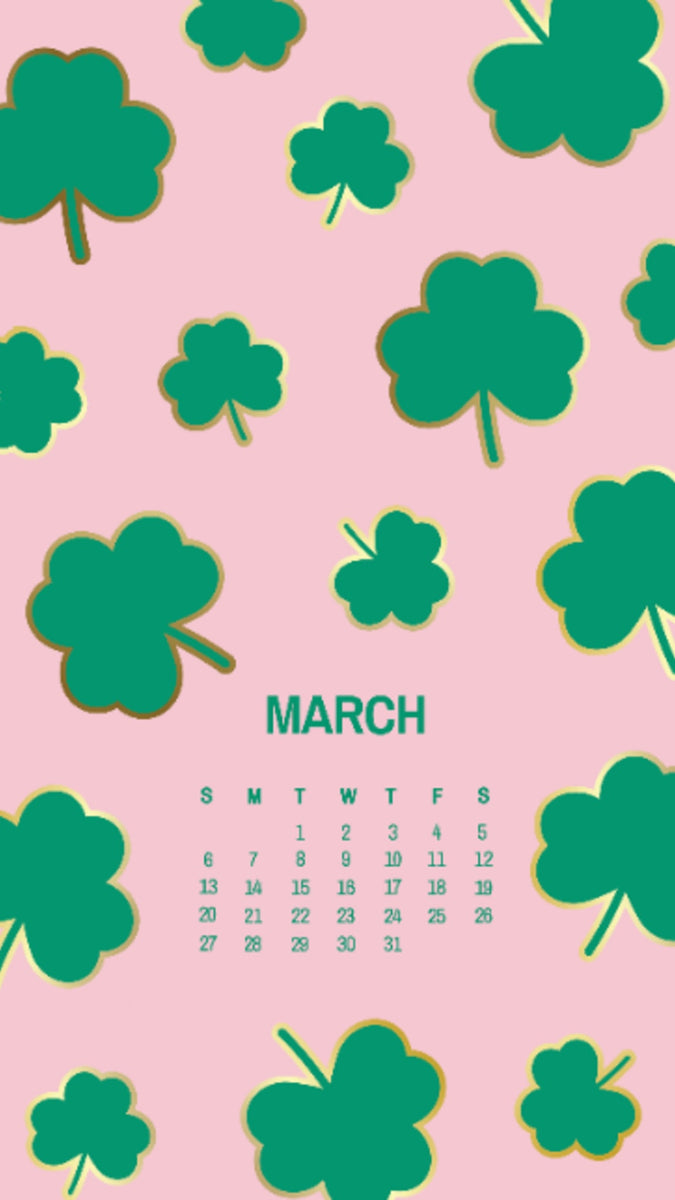 March Calendar and Wallpaper Downloadables- Now available! – Outshine Co.