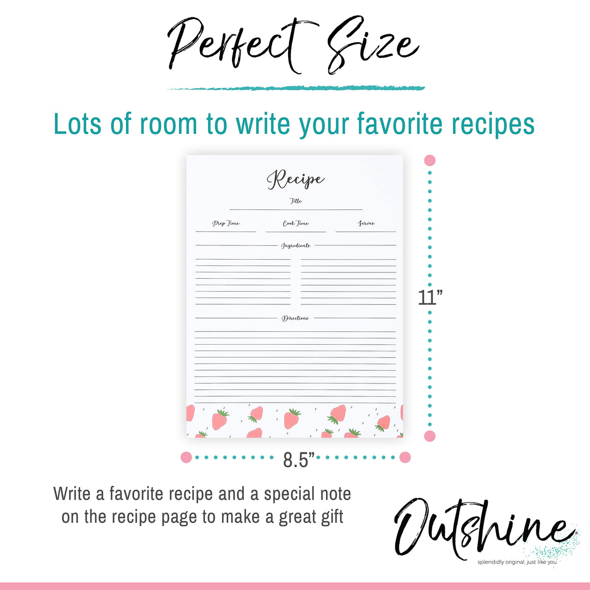 Recipe Book Deposit – Plum Print