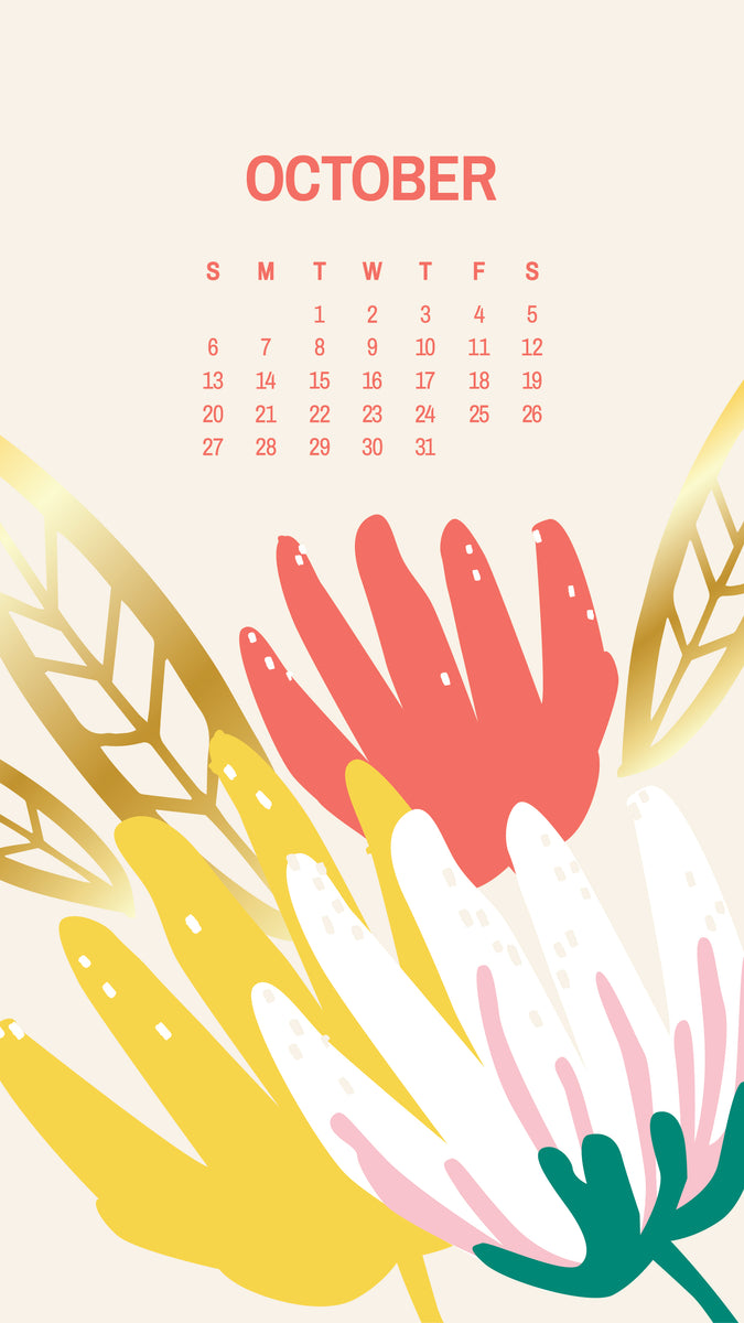 Free: October Calendars and Wallpapers Available Now! – Outshine Co.