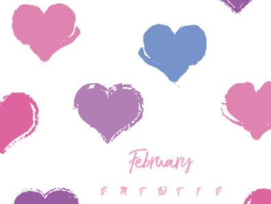 February 2021 Downloadable Calendars and Wallpapers Available Now!
