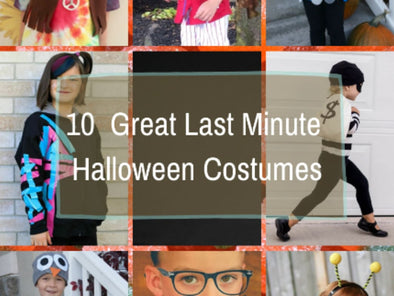 10 Great Last-Minute Halloween Costumes