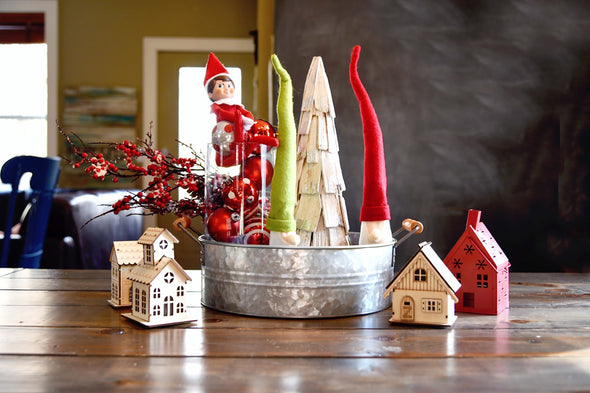 Outshine Farmhouse Kitchen Decor Decorative Metal Storage Tray Coffee Table