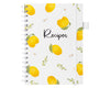 6 x9 Lemons Hardcover Recipe Binder, Blank Recipe Binder to Write in Your Own Recipes, Recipe Binder, Recipe Book Blank, Recipe Notebook, Cookbook Binder, Recipe Journal, Blank Cookbook