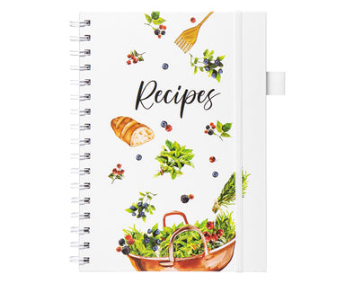  Recipe Book to Write in Your Own Recipes, 8.5 x 11 Personal Blank  Recipe Notebook, Removable Hardcover Recipe Journal Book Binder with 8  Dividers and 24 Tabs, Hold up to 240