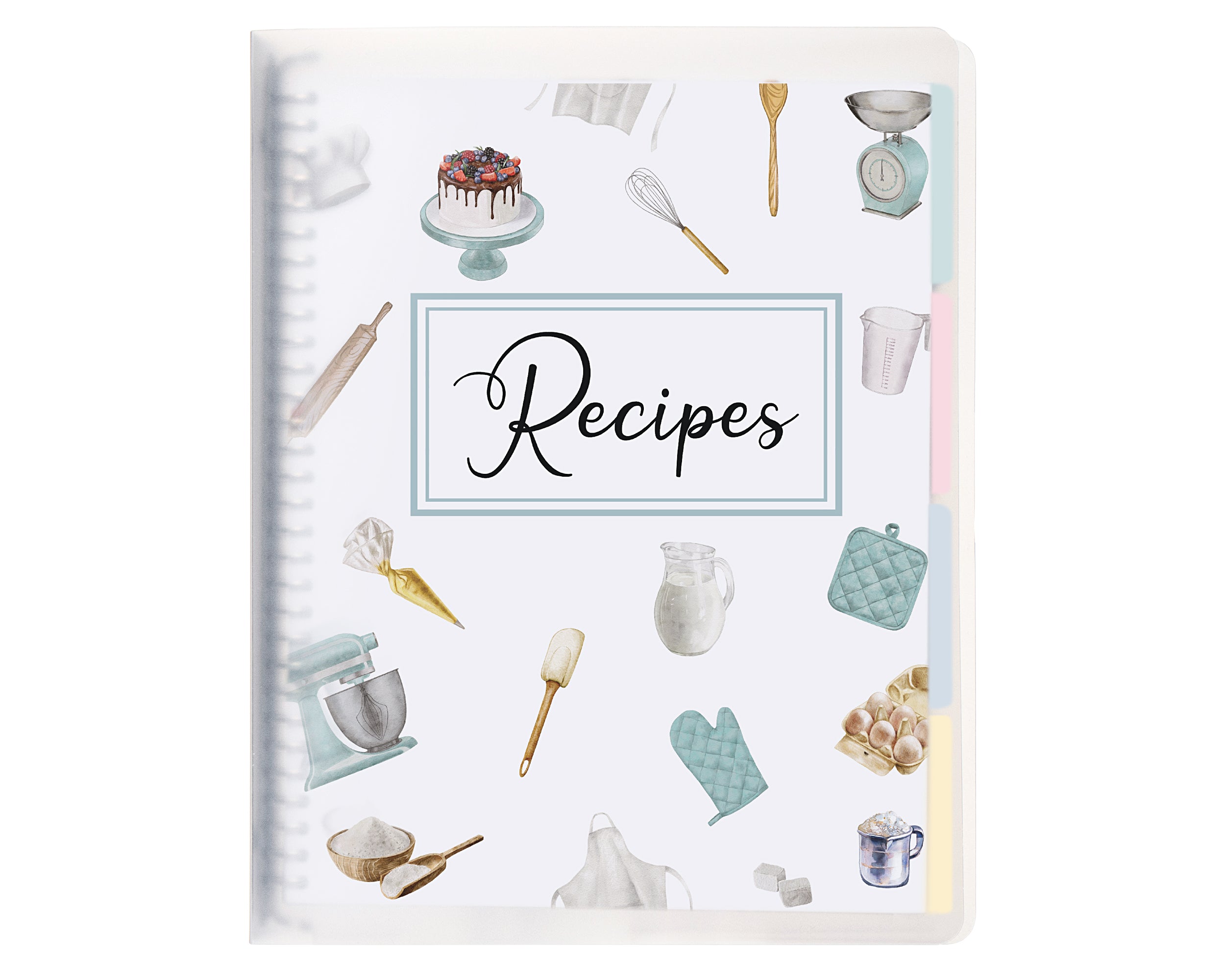 Blank Recipe Book,To Write In Your Own Recipes, Blank Cookbo