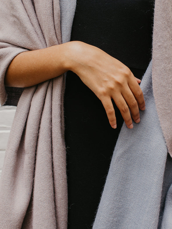 Alpaca Reversible Wrap by Ash & Rose