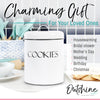farmhouse cookie storage container
