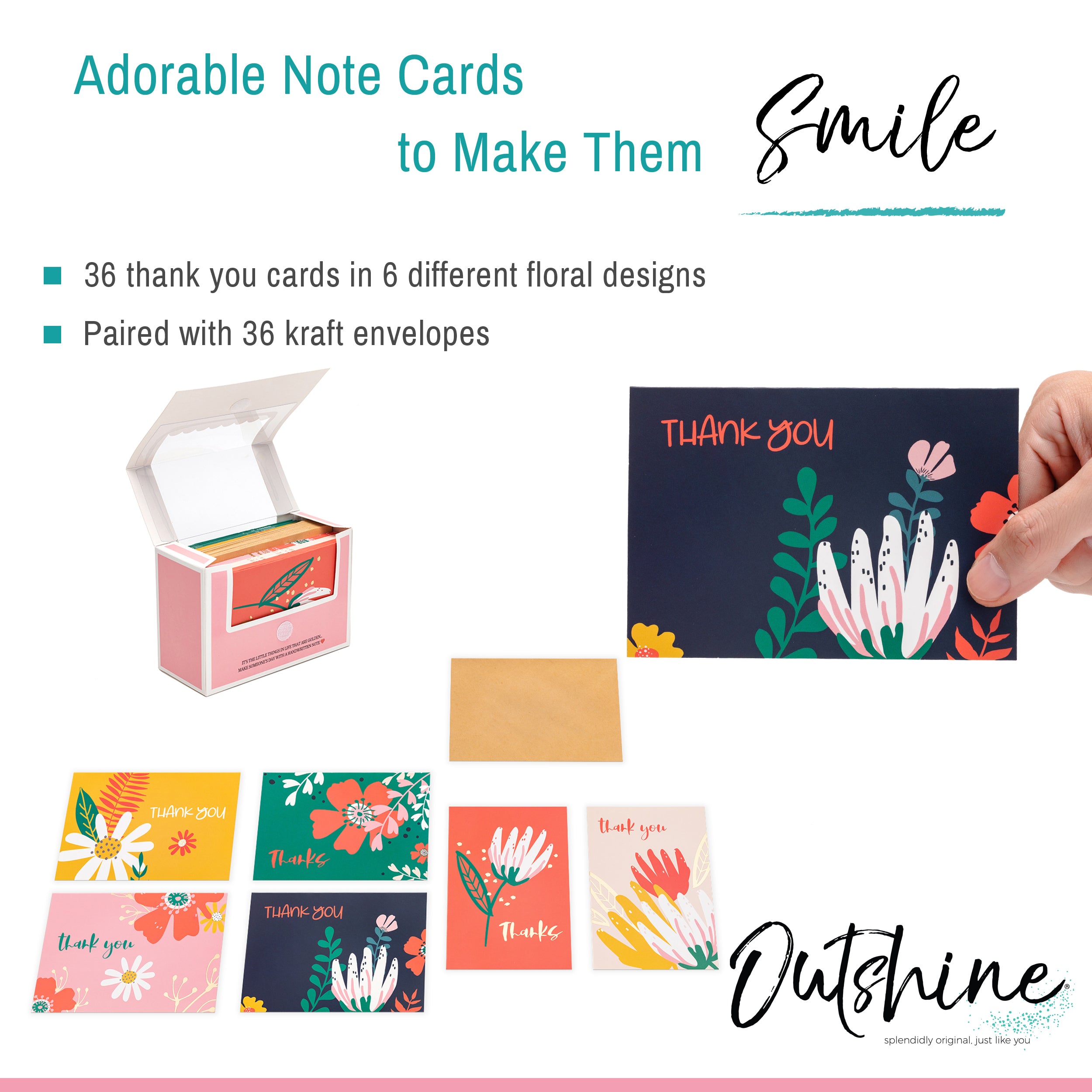Mini Note Cards, Bulk Mini Note Cards, Mini Note Cards Variety, Small  Notecards, Set of 25 or 100, 3 X 3 Cards. Not Suitable for US Mailing. 