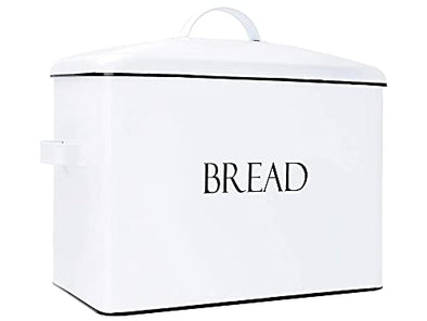 Pinecones Metal Bread Box